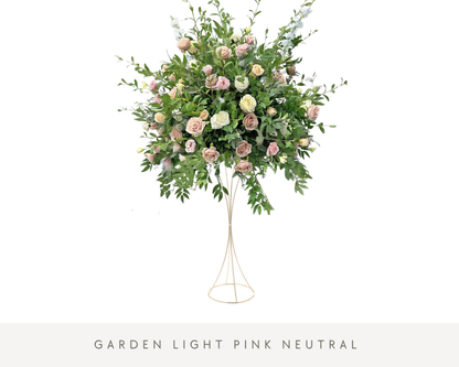 Garden Light Pink Neutral Centerpiece