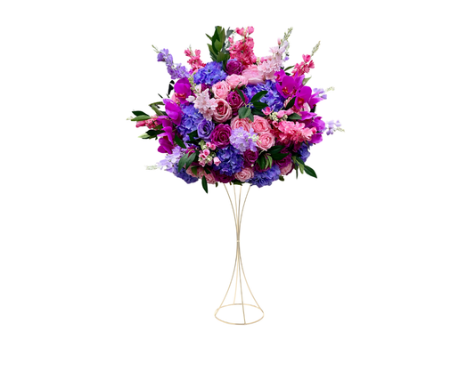 Modern Magenta Mix Centerpiece