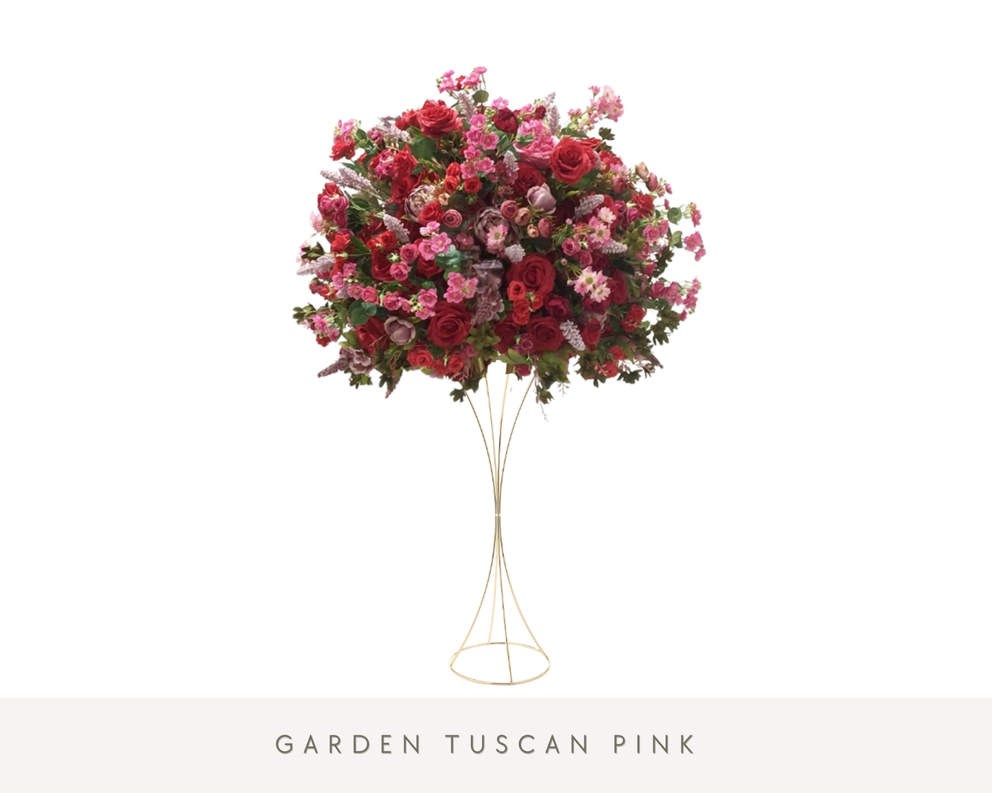 Garden Tuscan Pink Centerpiece