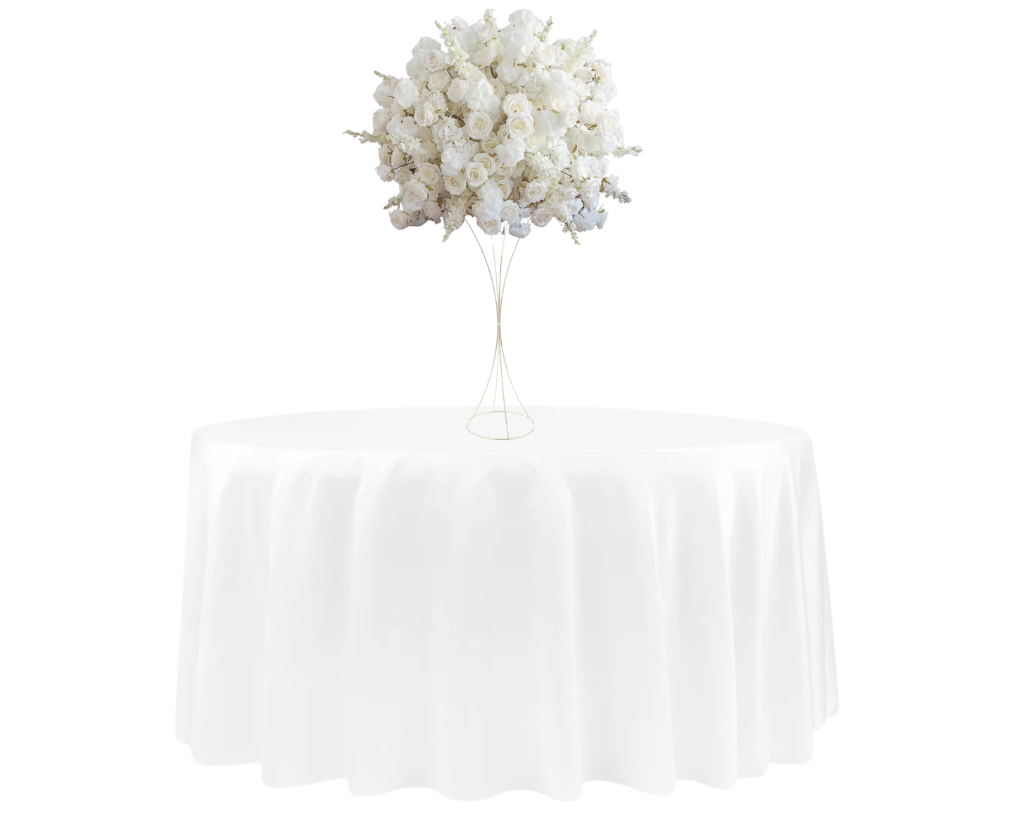 Modern White Centerpiece