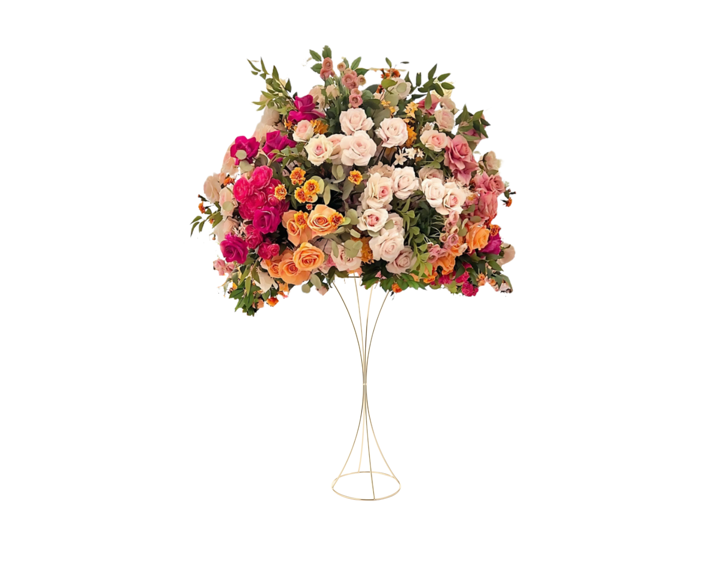 Garden Pink Mix Tang Centerpiece