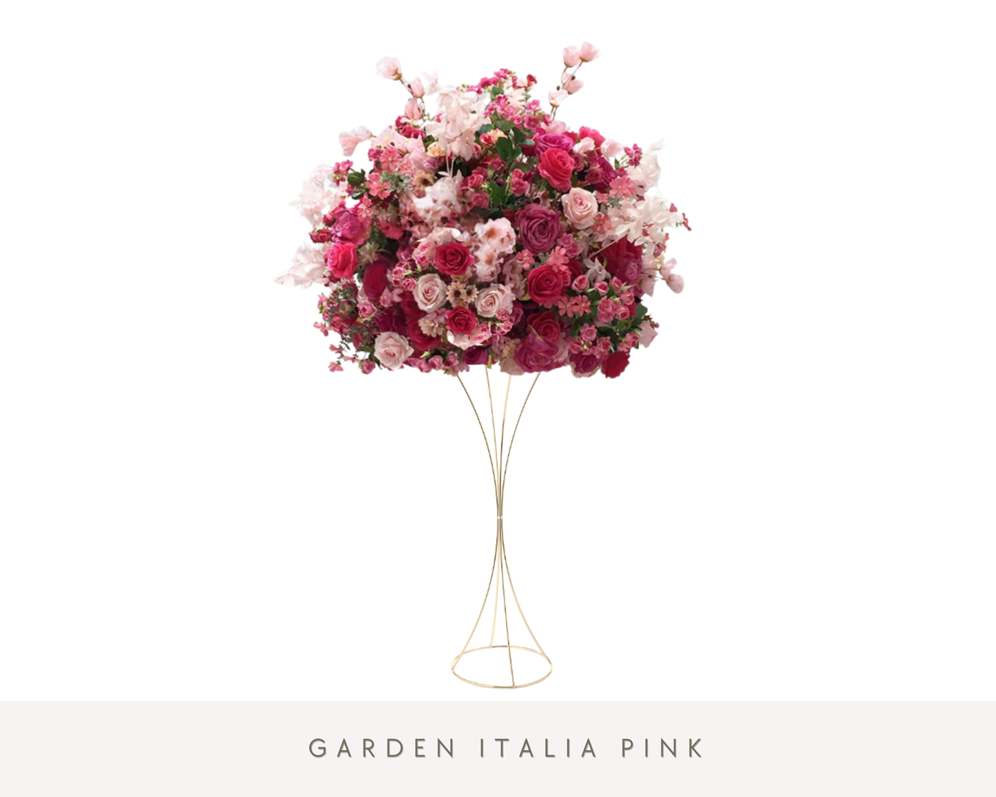 Garden Italia Pink Centerpeice