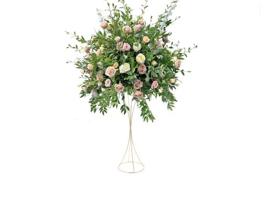 Garden Light Pink Neutral Centerpiece