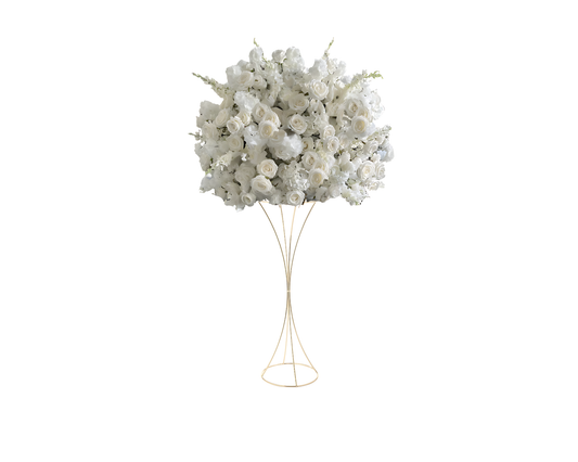 Modern White Centerpiece