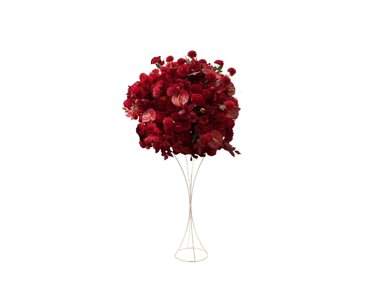 Modern Red Centerpiece